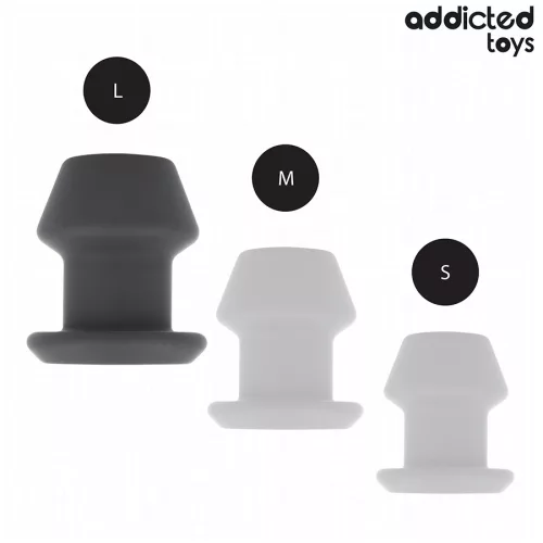 ADDICTED TOYS – extrém üreges szilikon anál dugó L 10,4 cm