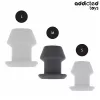 ADDICTED TOYS – extrém üreges anális dugó, szilikon, M-es 8,7 cm