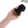 ADDICTED TOYS – extrém üreges anális dugó, szilikon, M-es 8,7 cm
