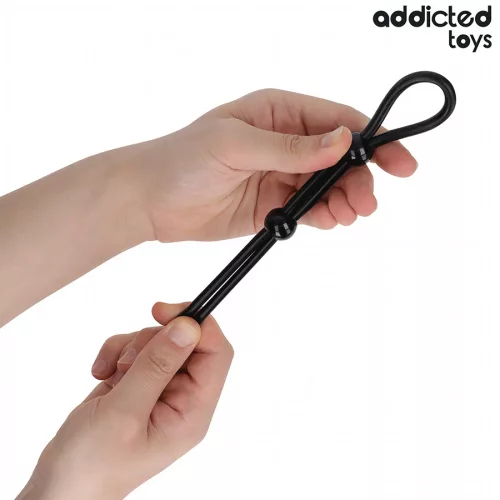 ADDICTED TOYS - SZILIKON KÖTÉL A DUPLA HUROKÚ PÉNISZHEZ