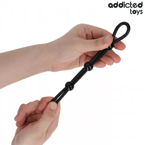 ADDICTED TOYS – SZILIKON KÖTÉL A TRIPLE LOOP PÉNISZHEZ