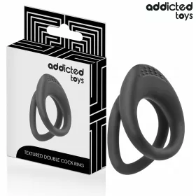 ADDICTED TOYS - DUPLA TEXTURÁLT PÉNISZGYŰRŰ