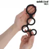ADDICTED TOYS - péniszgyűrű herekârtyával
