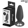 ADDICTED TOYS - ANÁLIS DUGÓ ÉKSZERSZILIKONNAL S MÉRET 8,8 CM