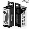 ADDICTED TOYS - gyöngyös szilikon análzáró (L, 12,6 cm)