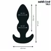 ADDICTED TOYS – prémium szilikon análplug, L méret (11,7 cm)