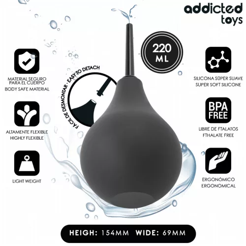 ADDICTED TOYS - TRAVEL ANAL CLEANER MÉRET L 220 ML