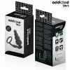 ADDICTED TOYS – szilikon anális plug gyűrűvel, Modell 5