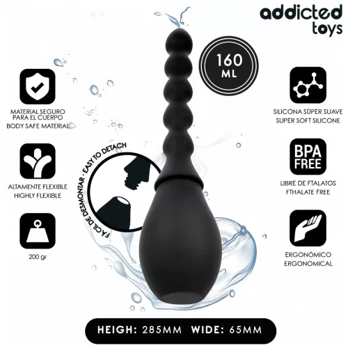 ADDICTED TOYS – utazó szilikon tisztító eszköz 2. modell