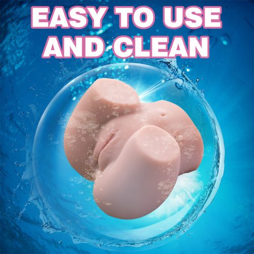 XISE – CONNIE BACK MASZTURBÁTOR VAGINA ÉS VÉGBÉLNYÍLÁS REÁLIS MULTIPOZÍCIÓ REZGÉSSEL