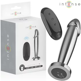   INTENSE – fém anál plug 10 vibrációval távirányítóval