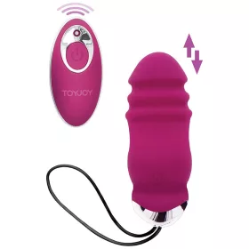   TOYJOY - BOLDOGSÁG NAPS OLDAL FEL-LE VIBRÁTOR TÁVIRÁNYÍTÁSÚ FUKSSIA
