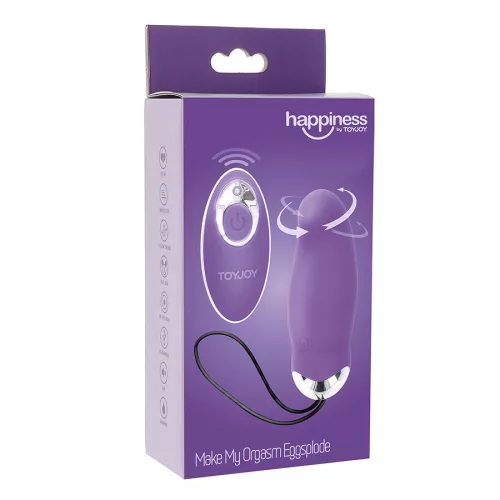 TOYJOY - BOLDOGSÁG AZ ORGAZMUSOM EGGSPLODE VIBRÁTOR TÁVIRÁNYÍTÓ