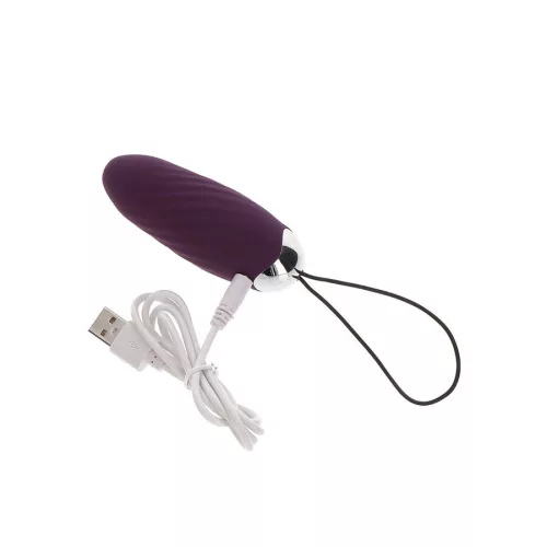 TOYJOY - BOLDOGSÁG KOPOG KOPOG EGGSTAVAGANT VIBRÁTOR TÁVIRÁNYÍTÓVAL, LILA