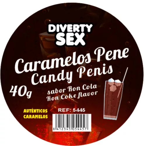 DIABLO PICANTE - 20 RON COLA ÍZŰ PÉNISZCUKORKA