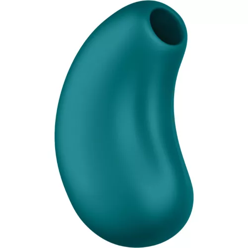 FUN FACTORY - CHERIE DOUBLE AIR PULSE VIBRÁTOR ÜVEG ZÖLD