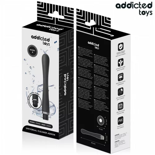 ADDICTED TOYS - univerzális adapteres anális tisztító
