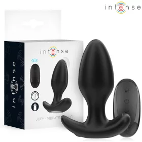   INTENSE - JOEY ANAL PLUG 10 VIBRÁCIÓK FEKETE TÁVIRÁNYÍTÓ