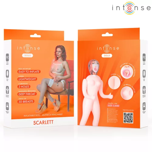 INTENZÍV BABÁK – SCARLETT FELFÚJHATÓ BABA HÁROM NYÍLÁSSAL