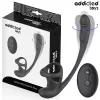 ADDICTED TOYS – vibráló análdugó herék stimulálóval