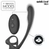 ADDICTED TOYS – vibráló análdugó herék stimulálóval