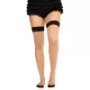 LEG AVENUE - 1963 SPANDEX HÁTVARRÁS HARISNYÁK FEKETE - EGY MÉRET