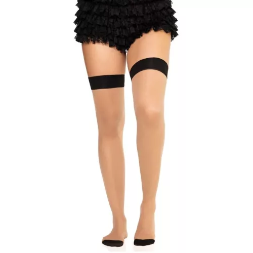 LEG AVENUE - 1963 SPANDEX HÁTVARRÁS HARISNYÁK FEKETE - EGY MÉRET