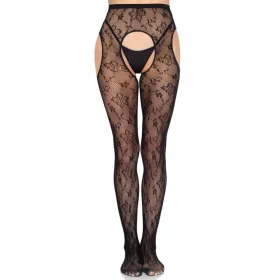   LEG AVENUE - 1967 BLOOM NET NADRÍTÓHARISNYA FEKETE - EGY MÉRET
