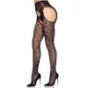 LEG AVENUE - 1967 BLOOM NET NADRÍTÓHARISNYA FEKETE - EGY MÉRET