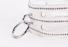 Designer Traingo Collar Made in Calf Softy Leather White