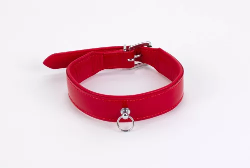 Patent Leather with Lamb Leather Backing Red