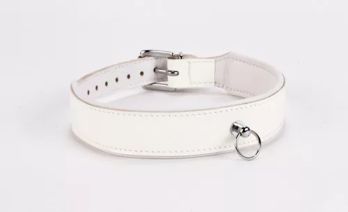 Patent Leather with Lamb Leather Backing White