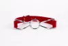 Calf Softy Leather Top and Lamb Leather Padding with Stainless Steel Mouth Piece Red