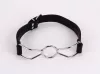 Calf Softy Leather Top and Lamb Leather Padding with Stainless Steel Mouth Piece Black