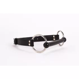   Calf Softy Leather Top and Lamb Leather padding with Silicone Mouth Piece Black