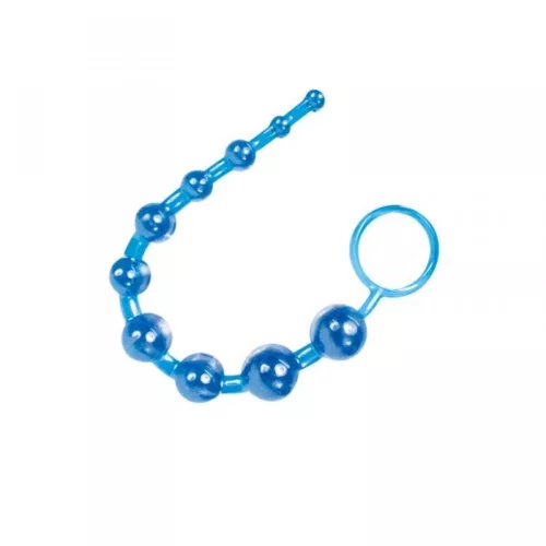 Soft Jelly 10 gyöngyös plug anális játék
