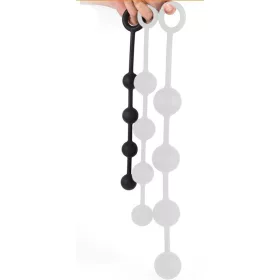   Quarty S – prémium szilikon anál golyók 30 cm hosszúságban