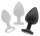 Plug Diamond Extra Large – prémium fekete plug 8 x 4,4 cm