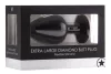 Plug Diamond Extra Large – prémium fekete plug 8 x 4,4 cm