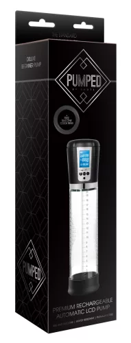 Automata péniszpumpa LCD kijelzővel – 20 x 6 cm