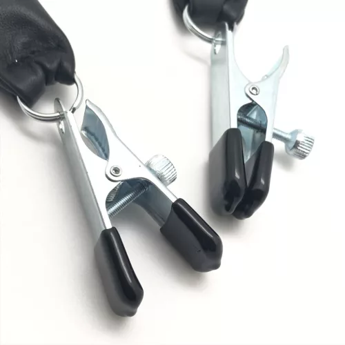 Bőr súllyal ellátott mellbimbó csipesz – 80g x 2 db