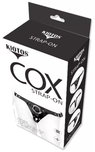 Cox Bőr Strapon Hám – vibrátor öv intim élvezethez