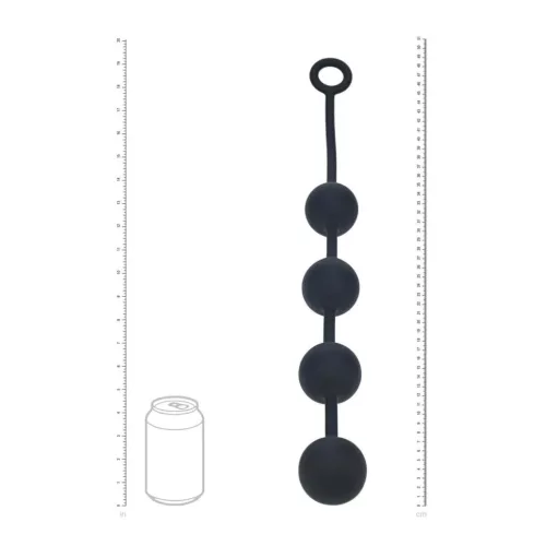 Szilikon análgolyók XL 50mm fekete