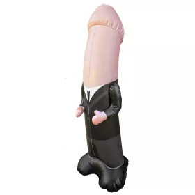 Inflatable Groom Bop Bag rongybaba (natúr)
