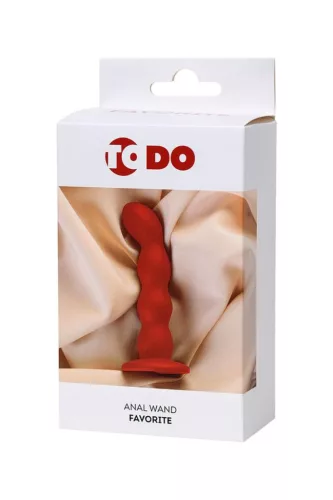 Favorit piros anál dildó