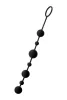 Toyfa A-toys Coron análgyöngy szilikon fekete 35,9 cm