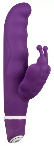 Smile Vibrátor G-pont és csikló stimuláló 15,5 cm fekete
