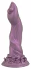 Beasty Cocks Dildó Szívókorongos, Texturált 21 cm Fémes színű