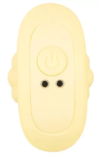 Cuties sárga vibrációs plug