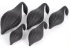 Bulby S – prémium szilikon análplug 12 x 5.5 cm, fekete